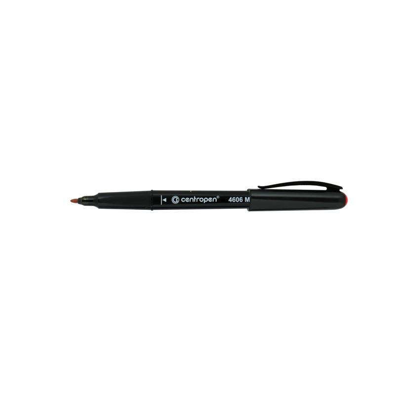 Маркер CENTROPEN CD-Pen 4606/02 ergoline, 1 мм червоний